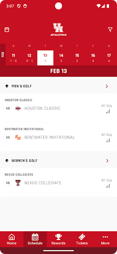 Screenshot of Houston Cougars