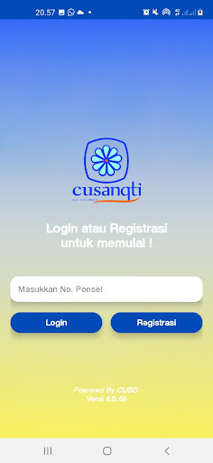 CU Sanqti Mobile Screen 2