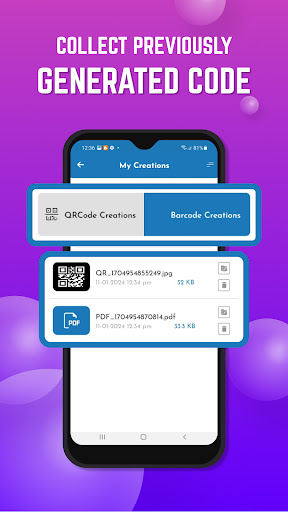 QRCode Reader Screen 3