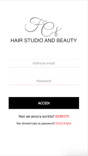 Android application FC Hair Studio & Beauty screenshort