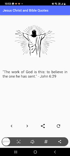 Jesus Christ and Bible Quotes Screen 3