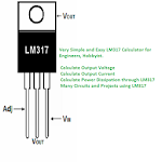 Cover Image of Descargar Calculadora LM317: calcular voltios, corriente, potencia  APK