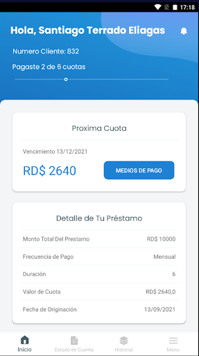 Efectivo Ya Screen 3