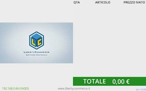 Android application LibertyCommerce Display screenshort