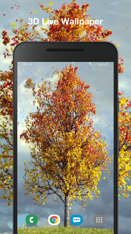 Autumn Maple Live Wallpaper - 2.0 - (Android)