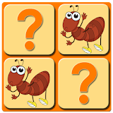 Match up insects for kids icon