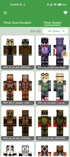 Horror Skins for Minecraft Screen 2