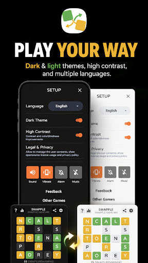 Swapple: Waffle Word Puzzle screenshot
