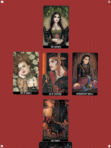 Screenshot of The Tarot of Vampyres