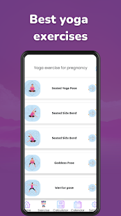 Yoga exercise for pregnancy Screenshot