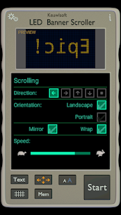 LED Banner Scroller Screenshot
