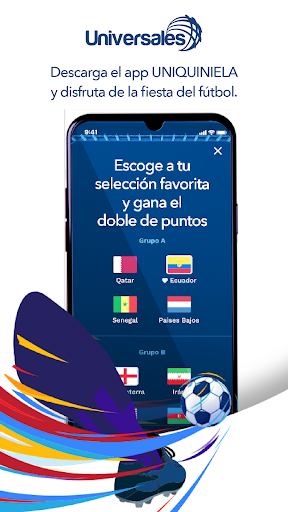 UniQuiniela Screen 2