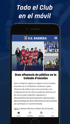 Android application UE Barbera screenshort