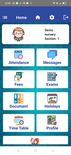 Android application Lord Krishna M. Public School screenshort