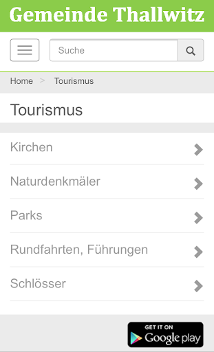 CITYGUIDE Thallwitz Screen 3