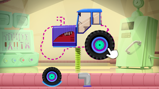트럭 만들기 - 아이들을 위한 트럭 시뮬레이터 게임