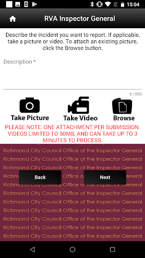 RVA OIG Screen 3