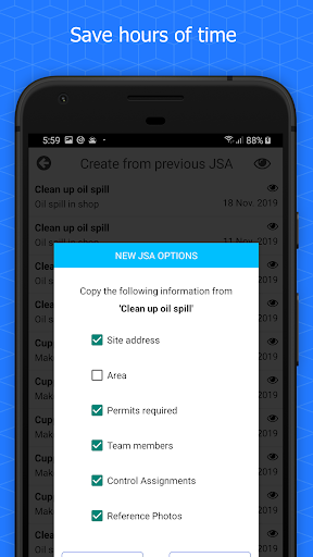 JSA OnTheGo Screen 3