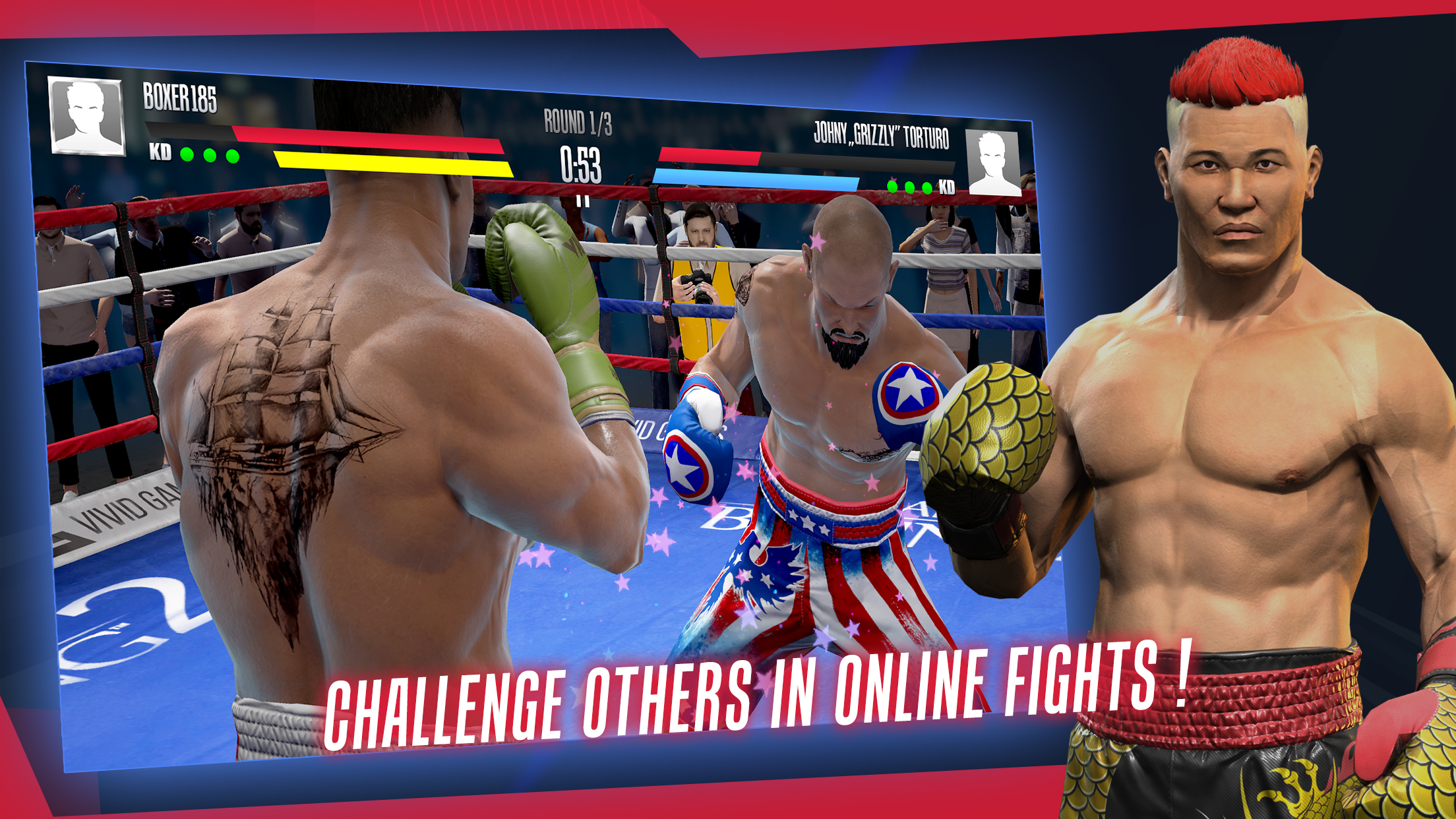 Android application Real Boxing 2 screenshort