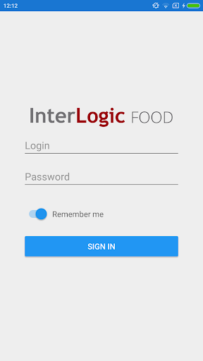 Android application Food Order screenshort