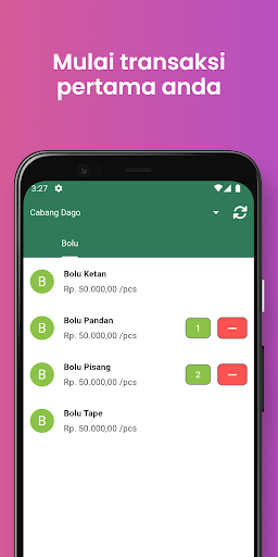 Buku Usaha POS Owner Screen 2