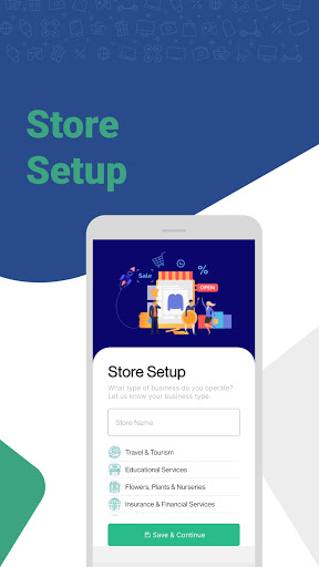 Android application QuickSe Business screenshort
