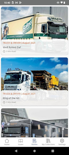 Truck & Driver Screen 3