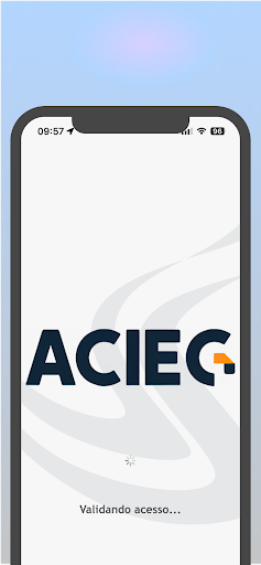 Android application ACIEG Benefícios screenshort