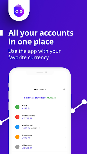 Android application Mavio: Expense Manager screenshort