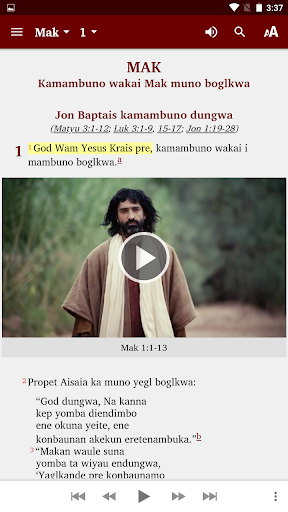 Android application Kuman - Bible screenshort