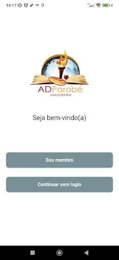 Android application Igreja ADParobé screenshort