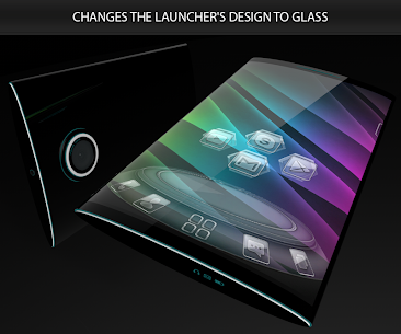 Glass theme & glass icon pack + amoled wallpapers For PC installation
