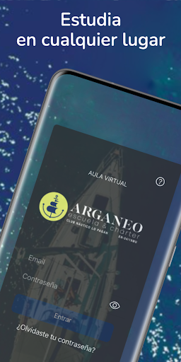 Android application Arganeo Náutica screenshort