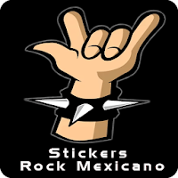 Stickers Rock Mexicano para Wh