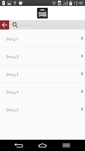 More & More Audio Screen 3