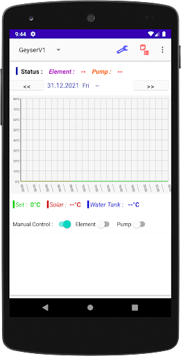 Android application PolyGeyser Utility screenshort