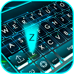 Cover Image of Baixar Tema de teclado Neon 3d Tech Holograma  APK