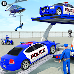 Cover Image of Descargar Police Vehicles Transport Truck Simulator  APK