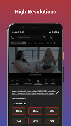 Screenshot of All Video Downloader Master