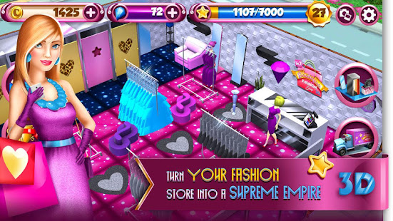 私のブティックファッションショップゲーム：ショッピングフィーバー