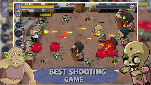 Running zombie Attack Games Screen 2