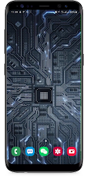 Digital Circuit board Wallpape