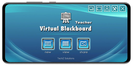 Android application Virtual Blackboard for Teacher screenshort