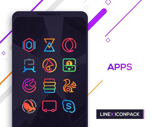 LineX أيقونة حزمة