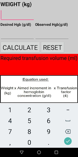 Pediatric Blood Transfusion Vo