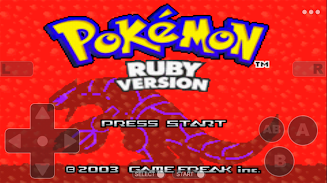 Pokemoon ruby - Free G.B.A Classic Game Screenshot