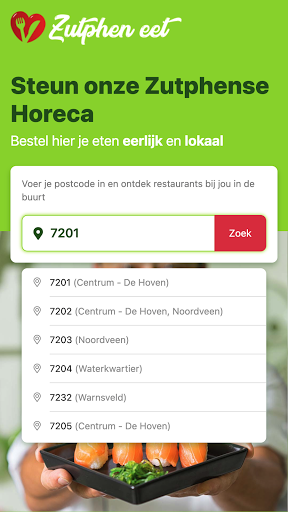 Android application Zutphen-eet screenshort