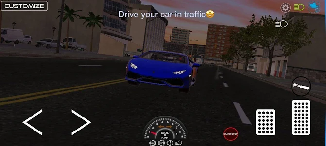 Lamborghini Driving Simulator