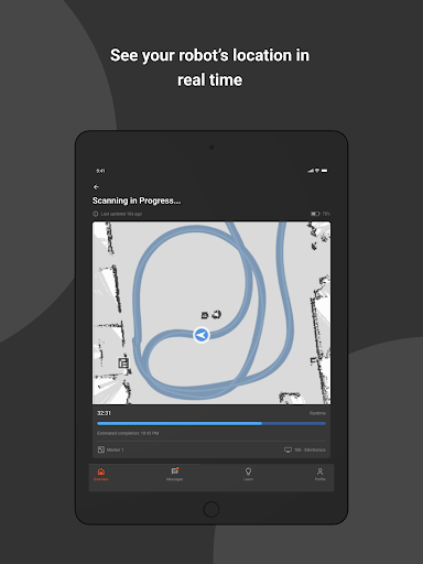 Screenshot of BrainOS® Mobile
