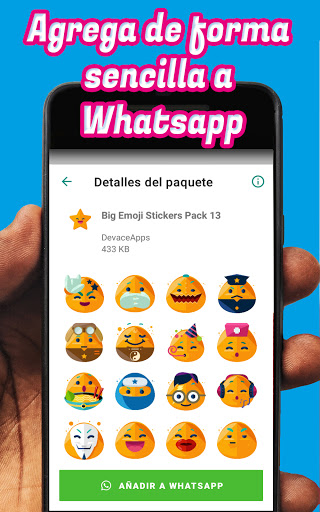 WAStickerApps Emoji Stickers Screen 3